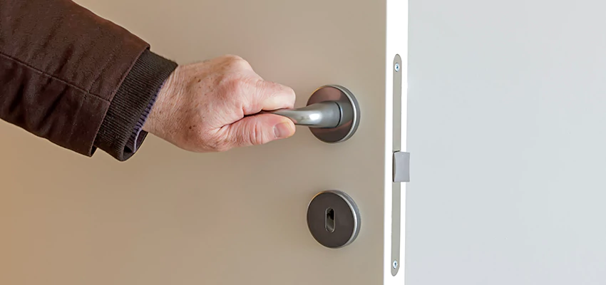 Restroom Locks Privacy Bolt Installation in Ripon, California